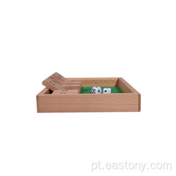 Mais vendidos Mini jogo de madeira Shut The Box